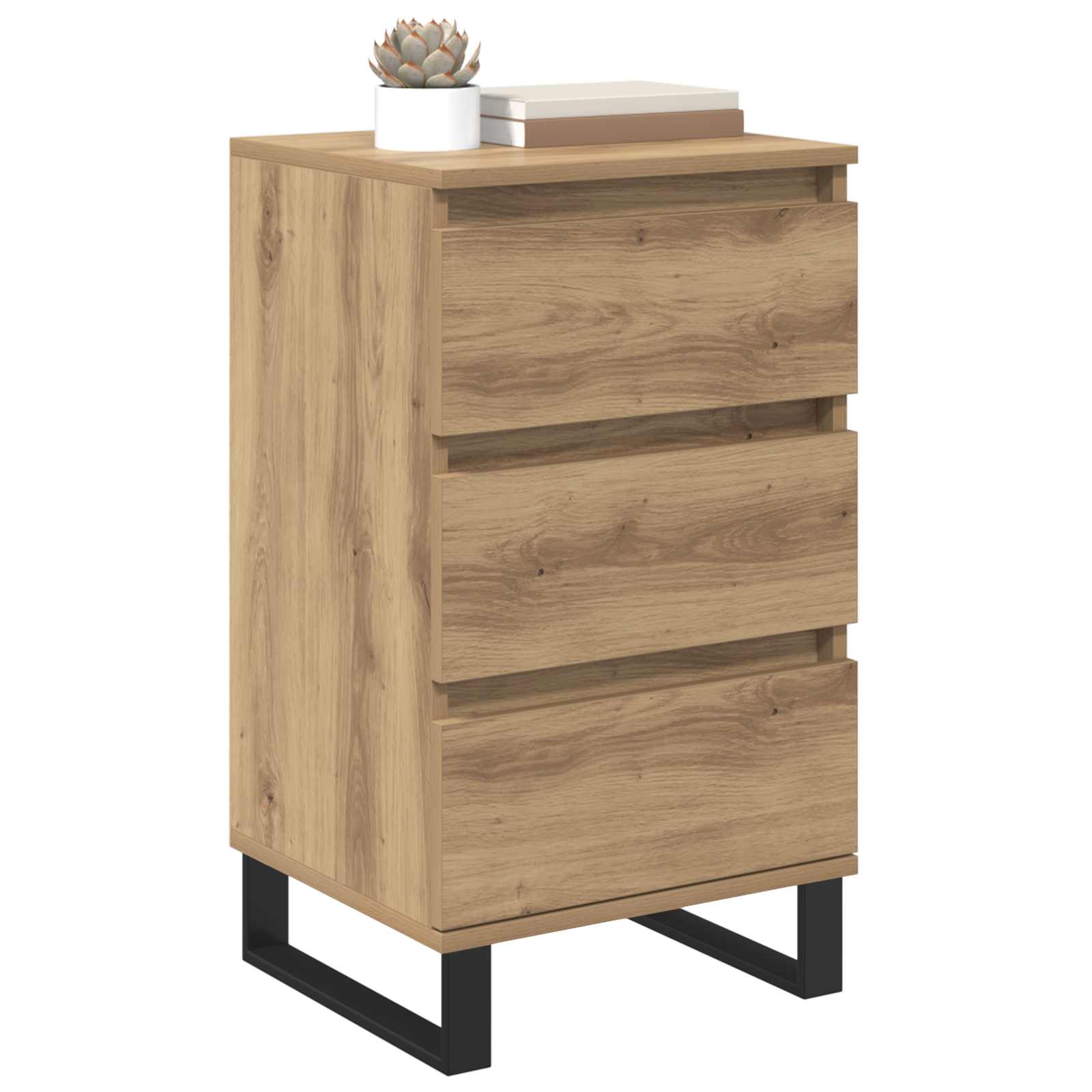 Servírovací Skříň Dub Artisan Kompozitní Dřevo