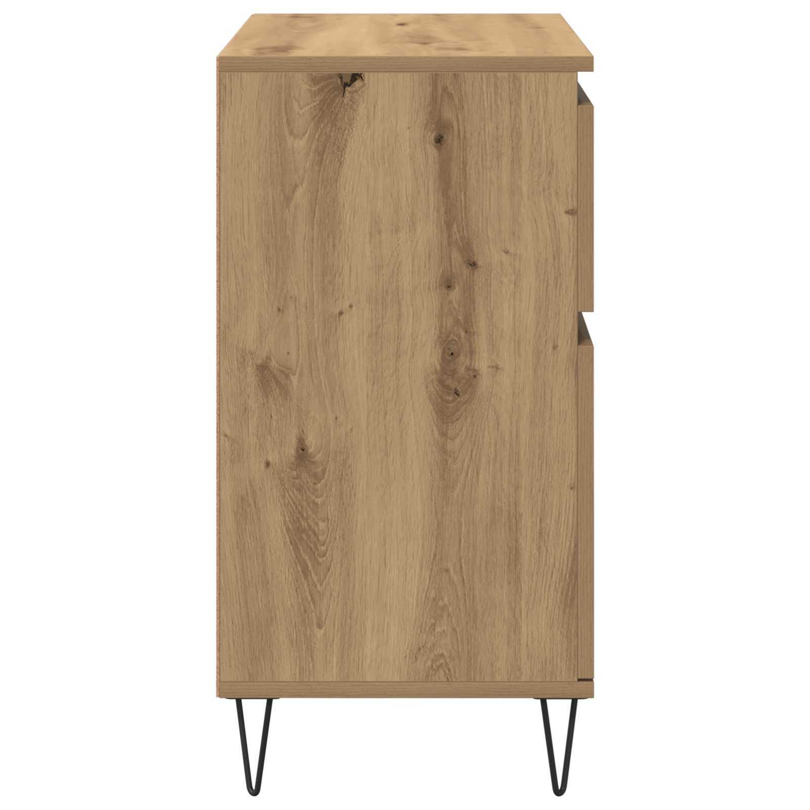 Servírovací Skříň Artisanový Dub 60 X 35 X 70 Cm