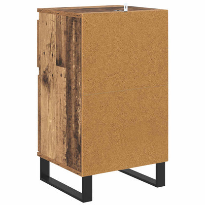 Servírovací Skříň Staré Dřevo 35 X 40 X 70 Cm Kompozitní Dřevo