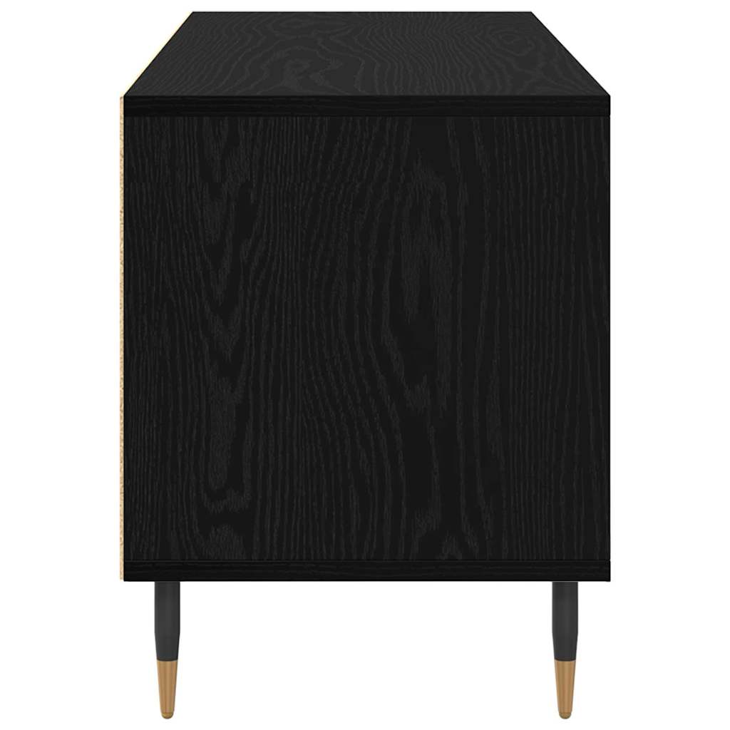 Televizní Skříň Se Zásuvkou Černý Dub 100 X 34,5 X 44,5 Cm