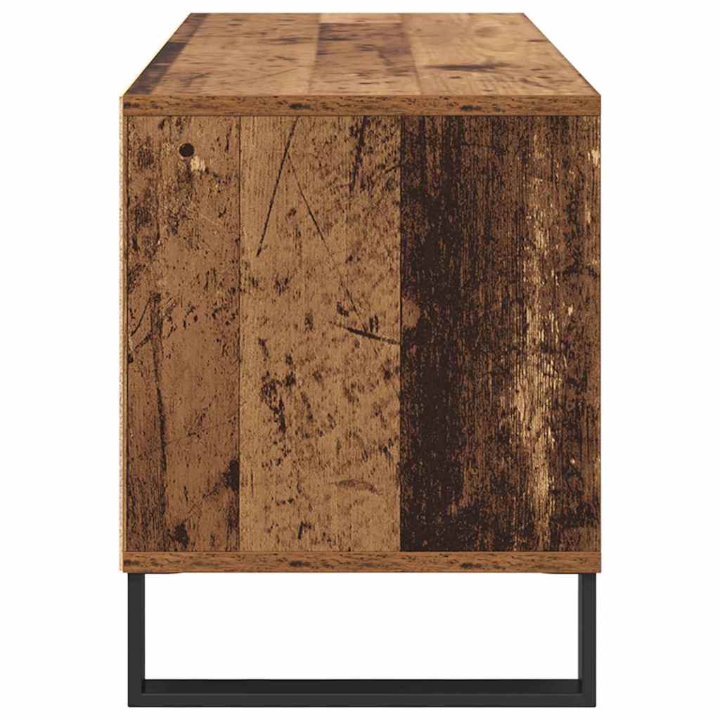 Televizní Skříň Se Zásuvkou Staré Dřevo 100 X 34,5 X 44,5 Cm