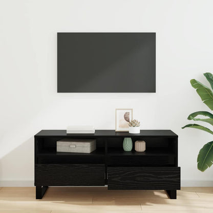 Televizní Skříň Se Zásuvkou Černý Dub 100 X 34,5 X 44,5 Cm