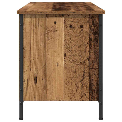 Televizní Skříň 100 X 40 X 50 Cm Staré Dřevo Kompozitní Dřevo
