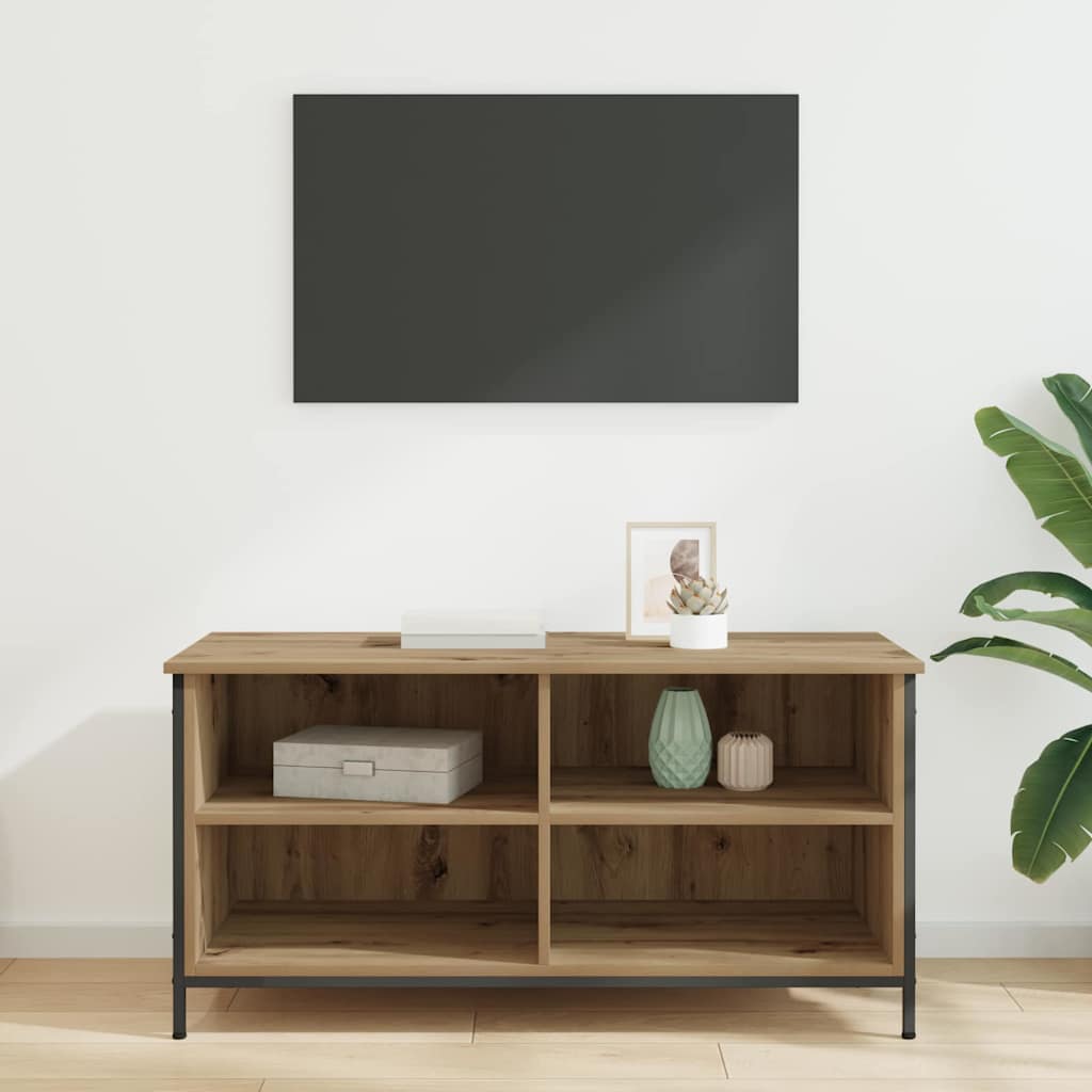 Televizní Skříň 100 X 40 X 50 Cm Artisanový Dub