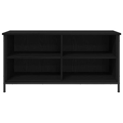 Televizní Skříň 100 X 40 X 50 Cm Černý Dub Kompozitní Dřevo