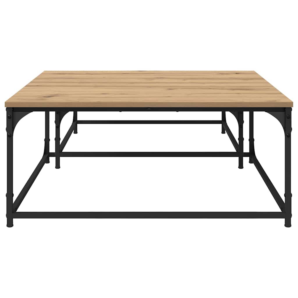 Konferenční Stolek 2 Pcs Artisanový Dub 80 X 80 X 35 Cm