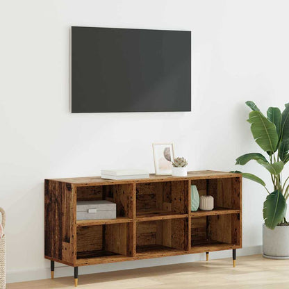 Televizní Skříň 103,5 X 30 X 50 Cm Staré Dřevo Kompozitní Dřevo