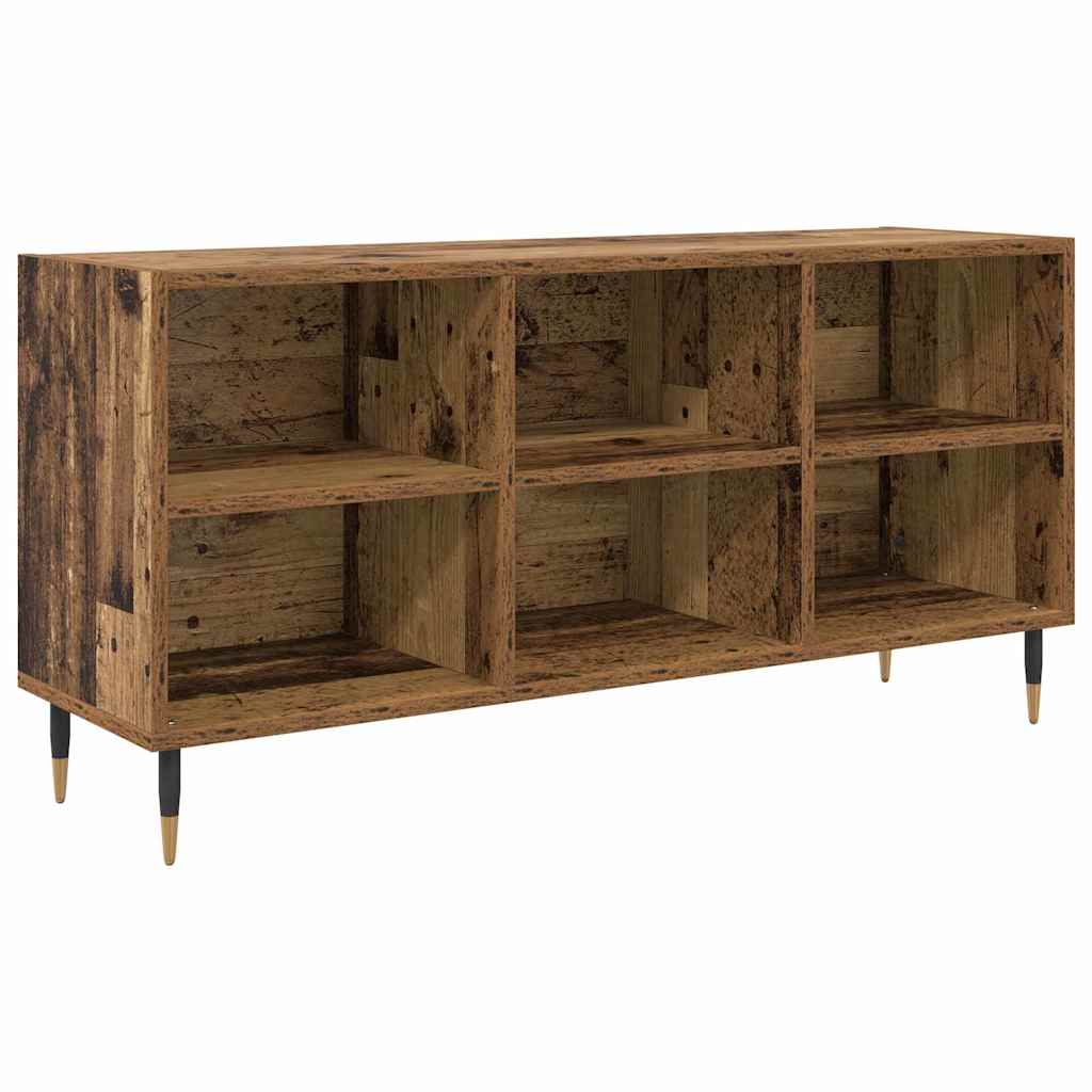 Televizní Skříň 103,5 X 30 X 50 Cm Staré Dřevo Kompozitní Dřevo