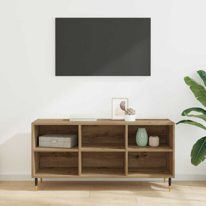 Televizní Skříň 103,5 X 30 X 50 Cm Artisanový Dub