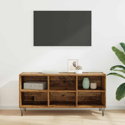 Televizní Skříň 103,5 X 30 X 50 Cm Staré Dřevo Kompozitní Dřevo