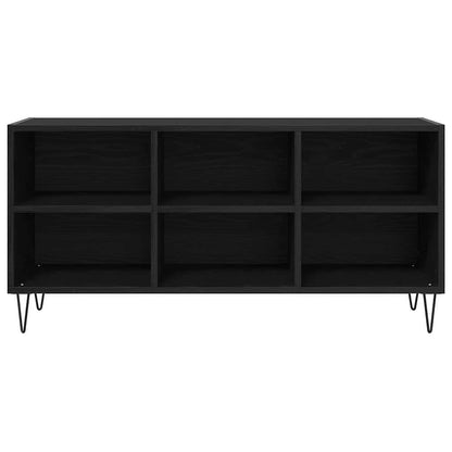 Televizní Skříň 103,5 X 30 X 50 Cm Černý Dub Kompozitní Dřevo