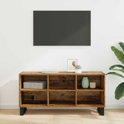 Televizní Skříň 103,5 X 30 X 50 Cm Staré Dřevo Kompozitní Dřevo