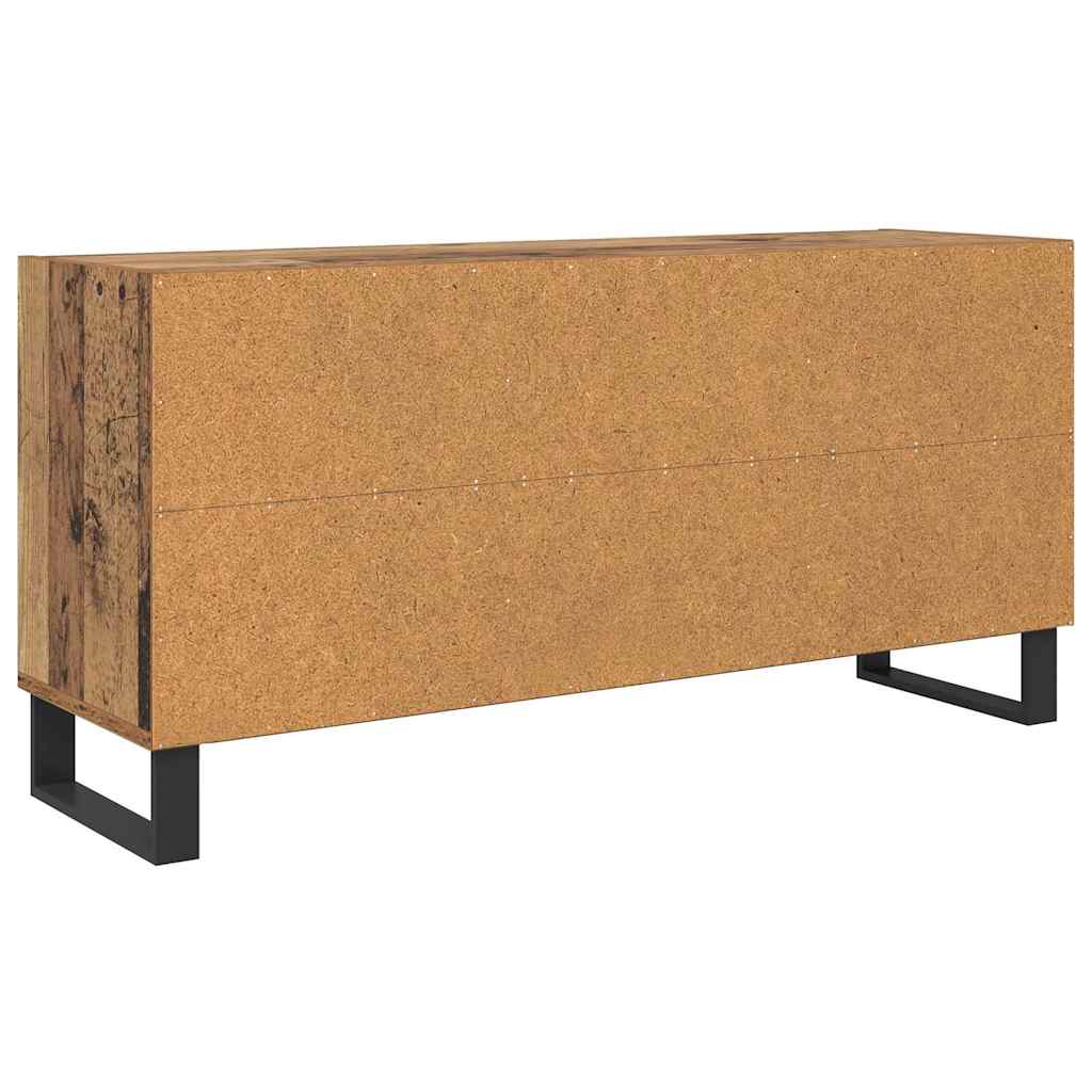 Televizní Skříň 103,5 X 30 X 50 Cm Staré Dřevo Kompozitní Dřevo