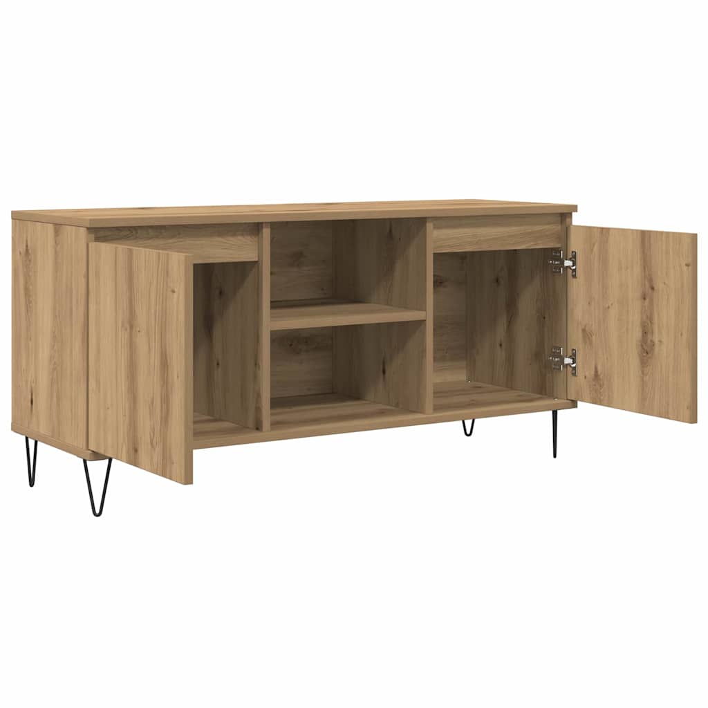 Televizní Skříň 104 X 35 X 50 Cm Artisanový Dub