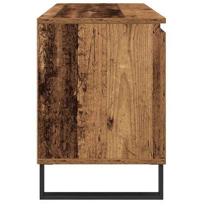 Televizní Skříň 104 X 35 X 50 Cm Staré Dřevo Kompozitní Dřevo