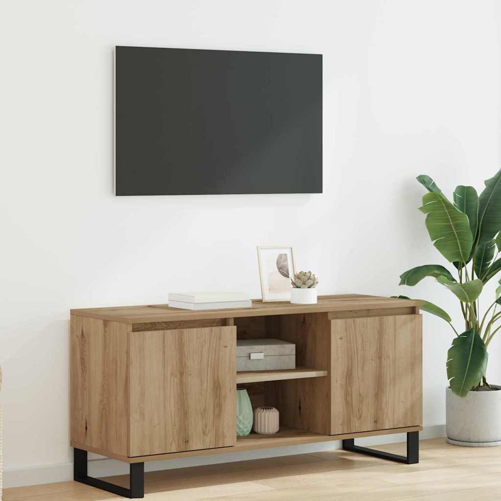 Televizní Skříň 104 X 35 X 50 Cm Artisanový Dub