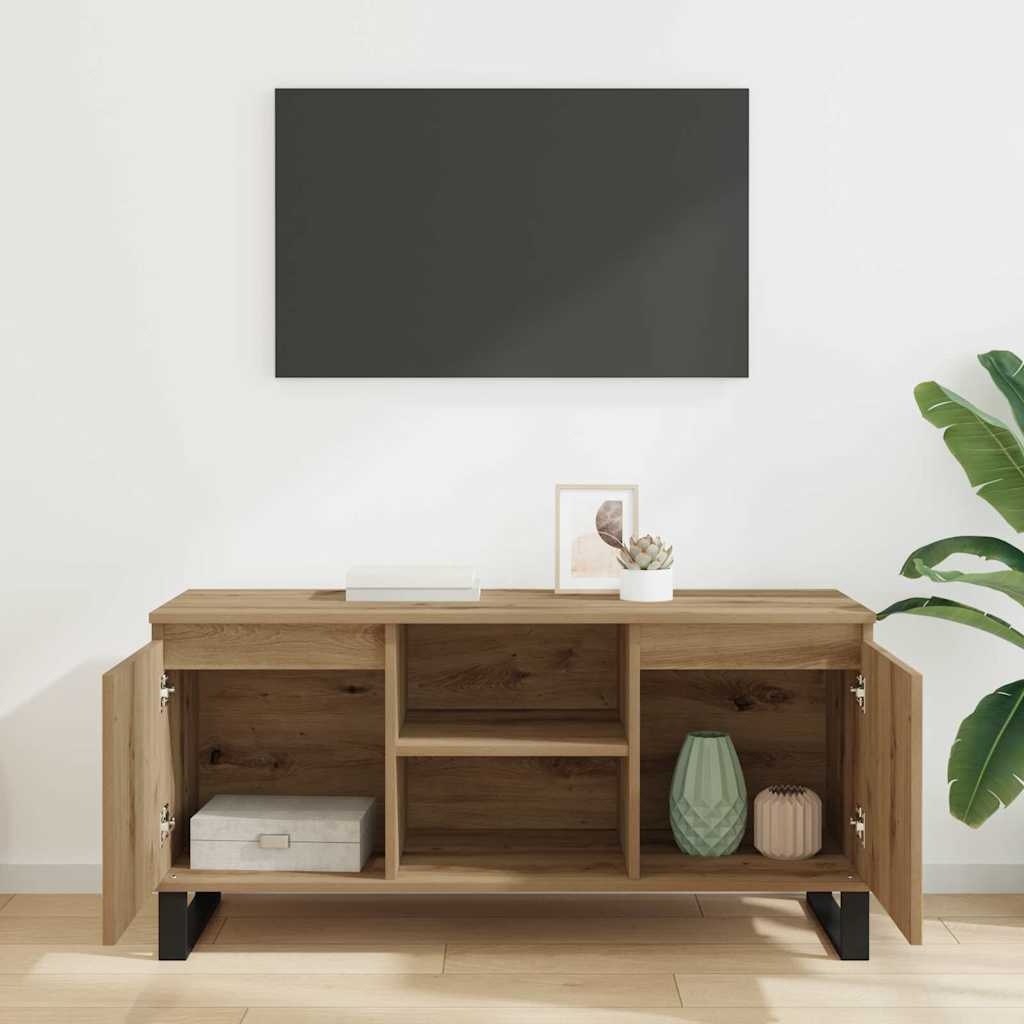 Televizní Skříň 104 X 35 X 50 Cm Artisanový Dub