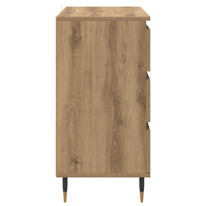 Servírovací Skříň Artisanový Dub 60 X 35 X 70 Cm