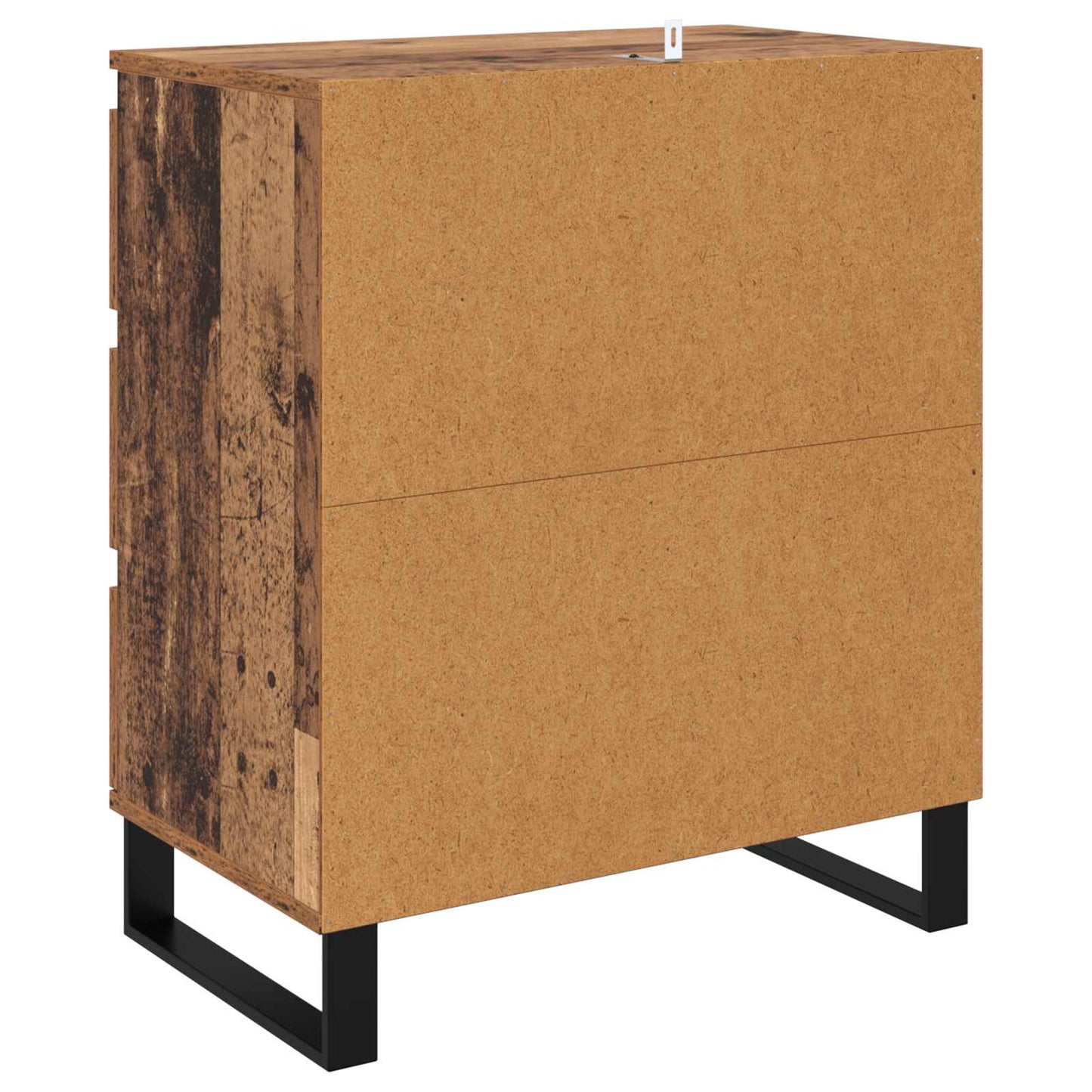 Servírovací Skříň Staré Dřevo 60 X 35 X 70 Cm Kompozitní Dřevo