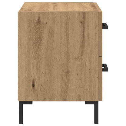 Noční Skříňka Artisanový Dub 40 X 35 X 47,5 Cm Kompozitní Dřevo