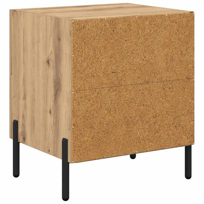 Noční Skříňka Artisanový Dub 40 X 35 X 47,5 Cm Kompozitní Dřevo