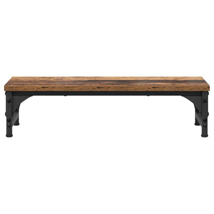 Stojan Na Monitor Staré Dřevo 55 X 23 X 14 Cm Kompozitní Dřevo