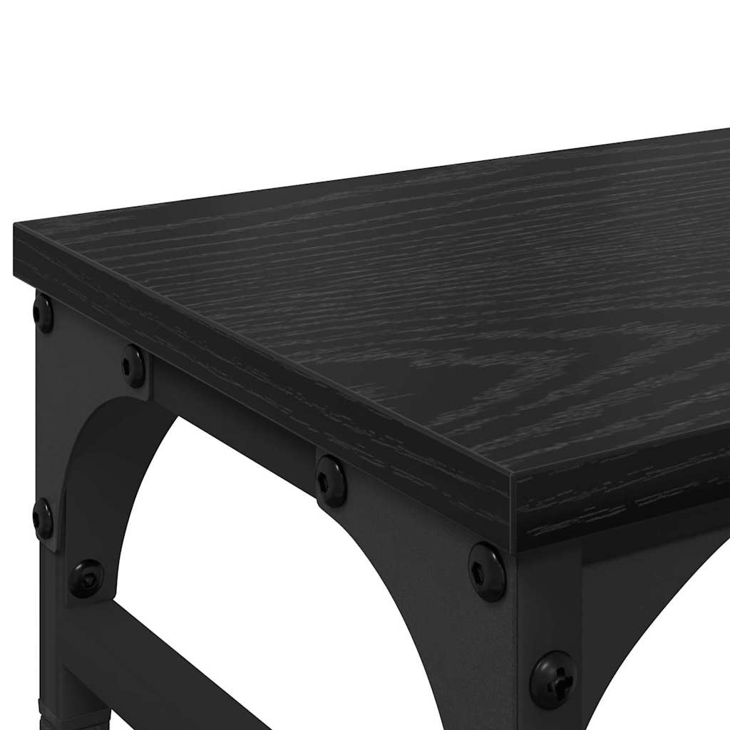 Stojan Na Monitor Černý Dub 55 X 23 X 14 Cm Kompozitní Dřevo