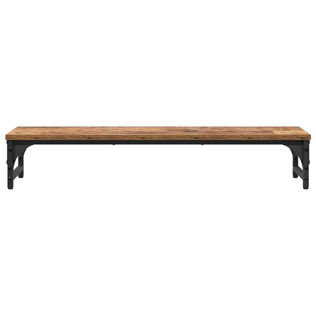 Stojan Na Monitor Staré Dřevo 85 X 23 X 15,5 Cm