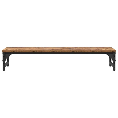 Stojan Na Monitor Staré Dřevo 85 X 23 X 15,5 Cm