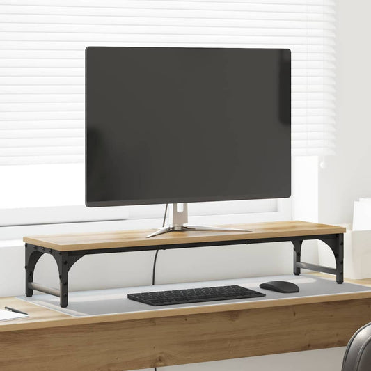 Stojan Na Monitor Artisanový Dub 85 X 23 X 15,5 Cm