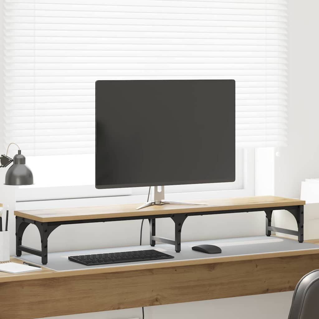 Stojan Na Monitor Artisanový Dub 105 X 23 X 15,5 Cm