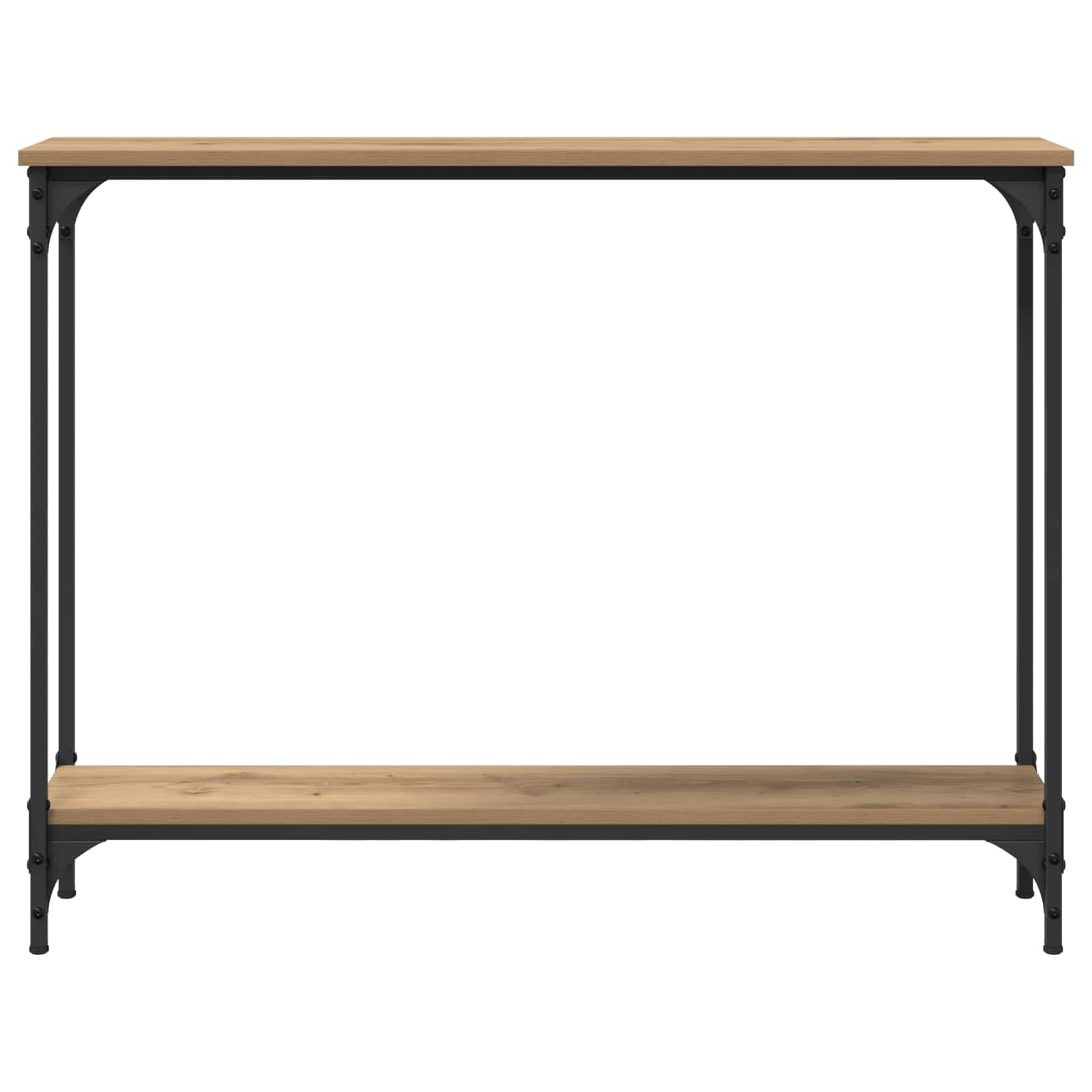 Konzolový Stolek Artisanový Dub 100 X 22,5 X 75 Cm