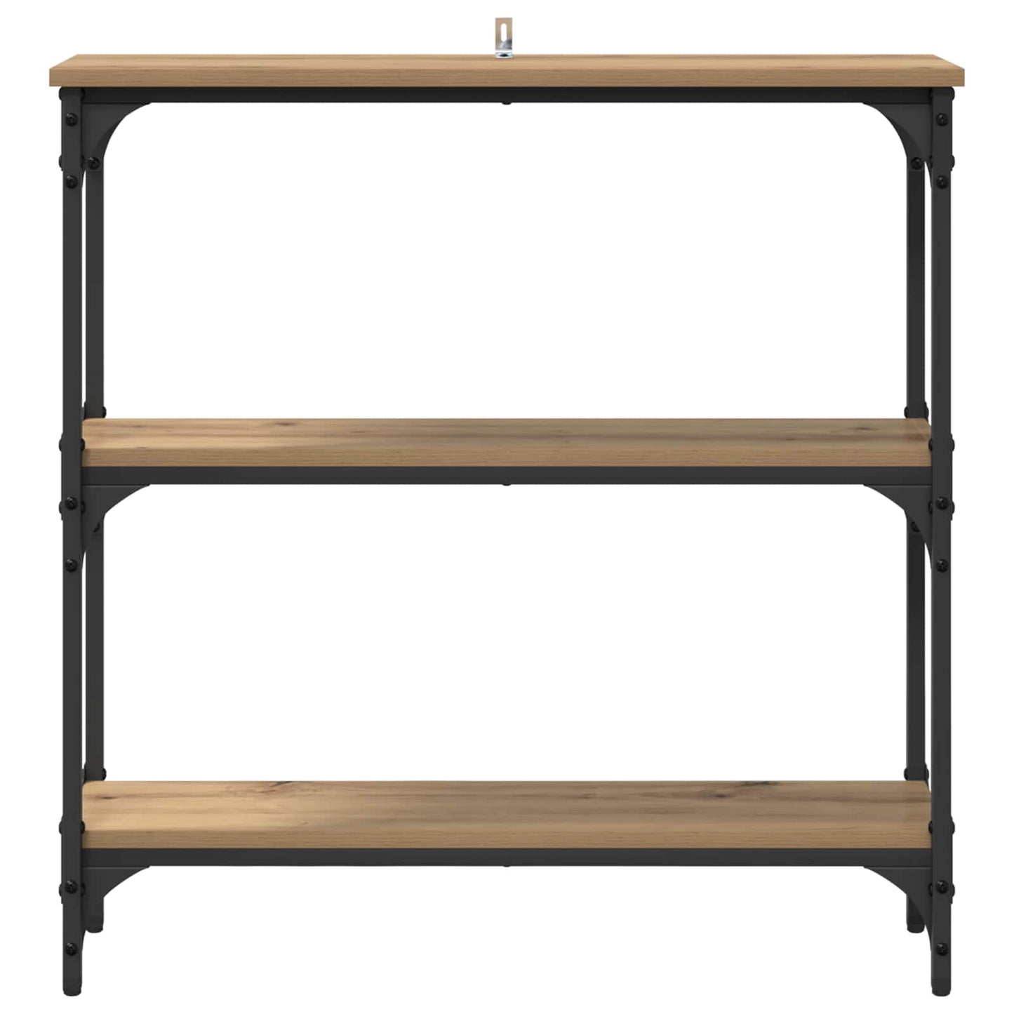 Konzolový Stolek Artisanový Dub 75 X 22,5 X 75 Cm