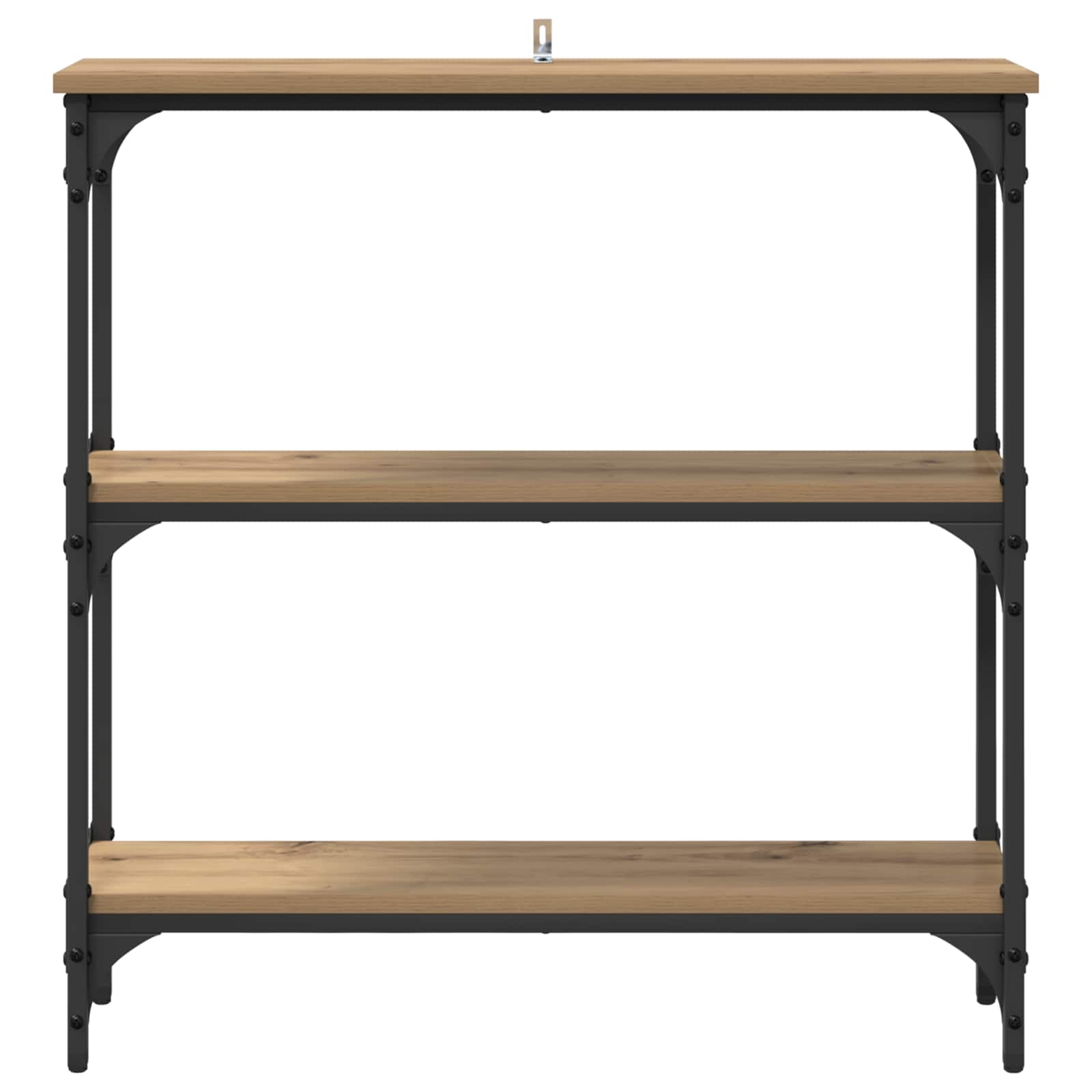 Konzolový Stolek Artisanový Dub 75 X 22,5 X 75 Cm