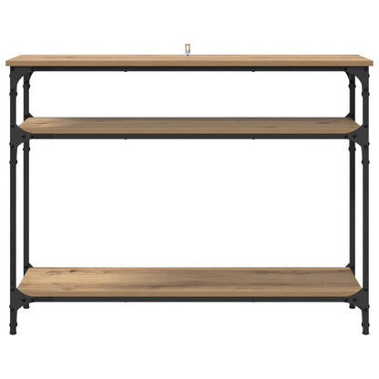 Konzolový Stolek Artisanový Dub 100 X 29 X 75 Cm