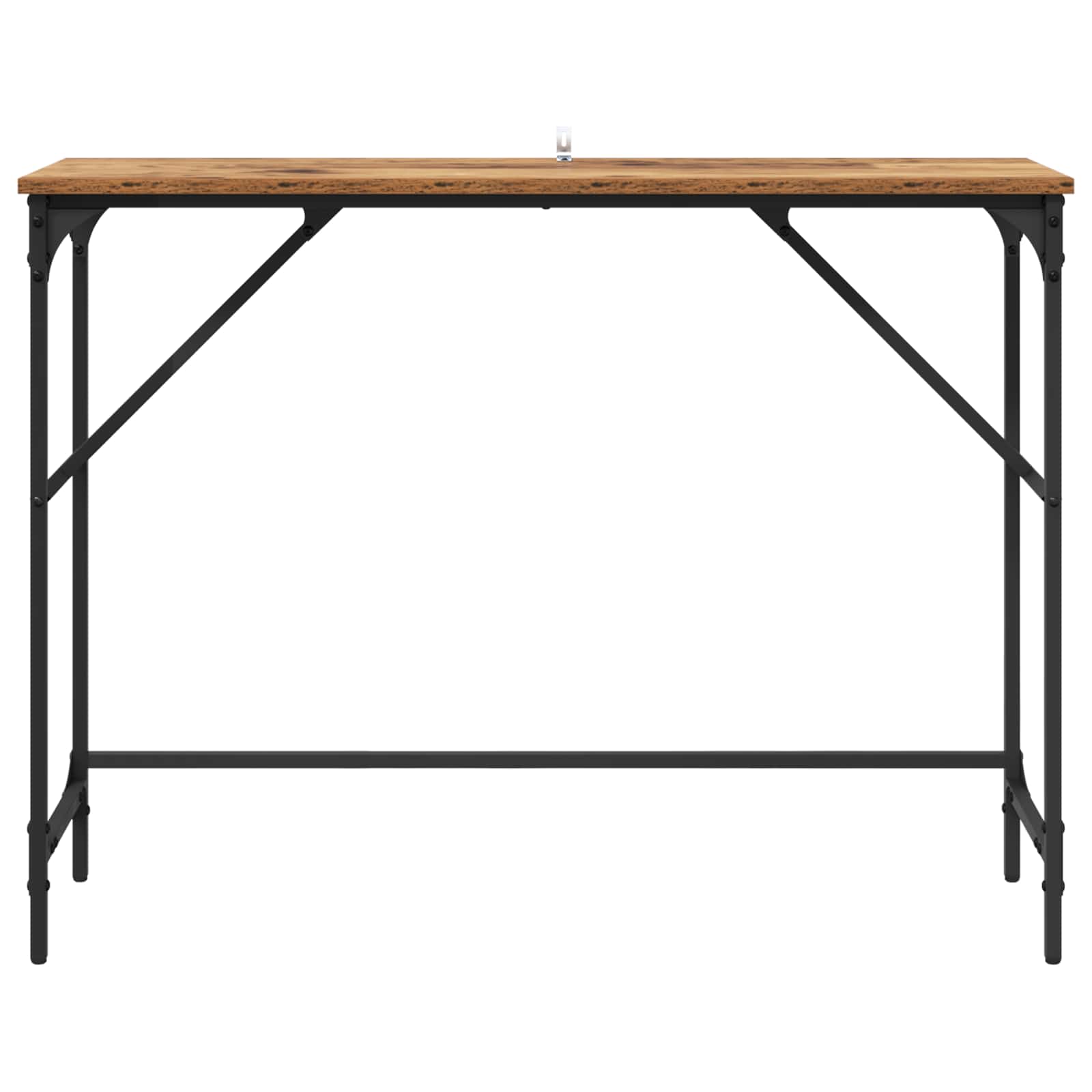 Konzolový Stolek Staré Dřevo 100 X 32 X 75 Cm Kompozitní Dřevo