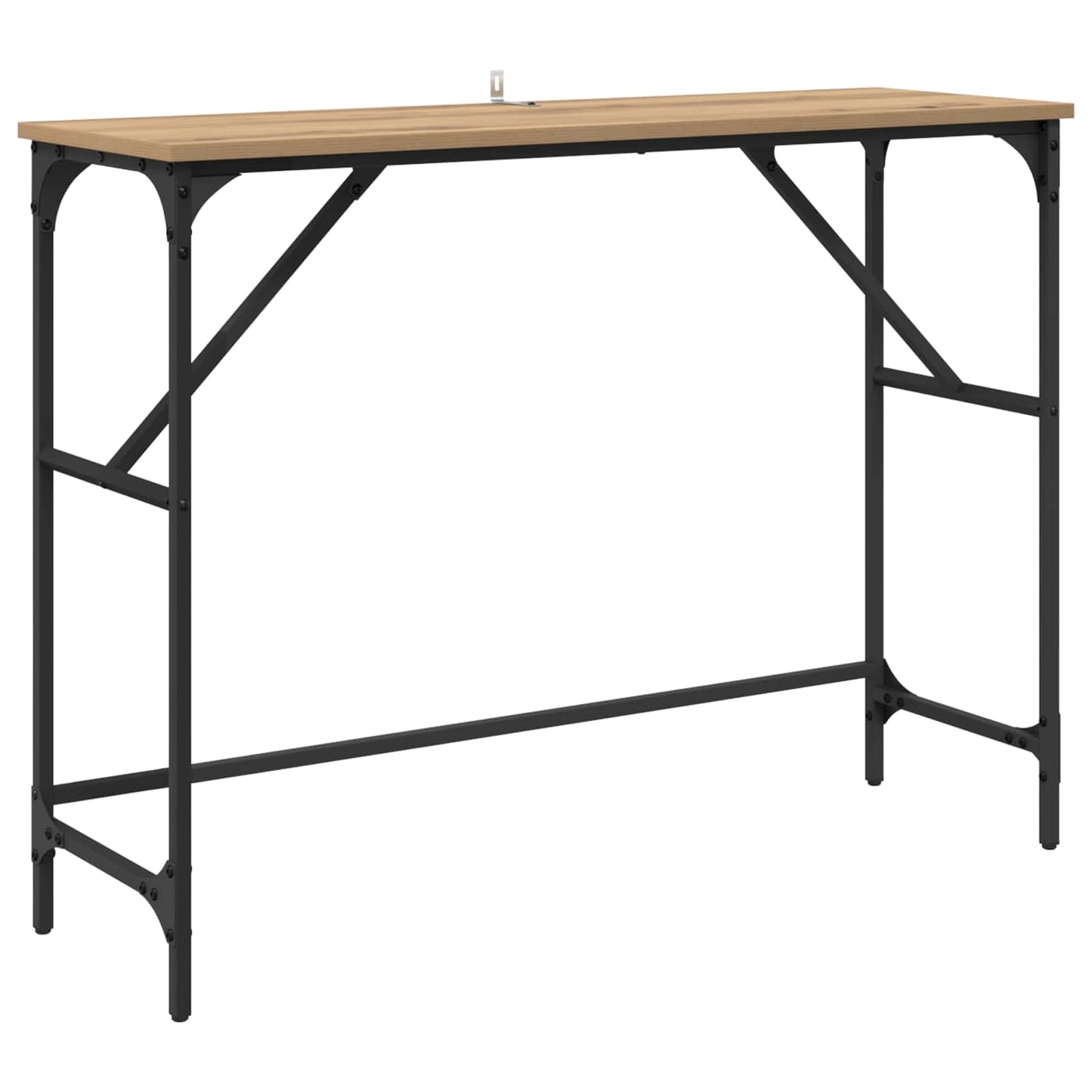 Konzolový Stolek Artisanový Dub 100 X 32 X 75 Cm