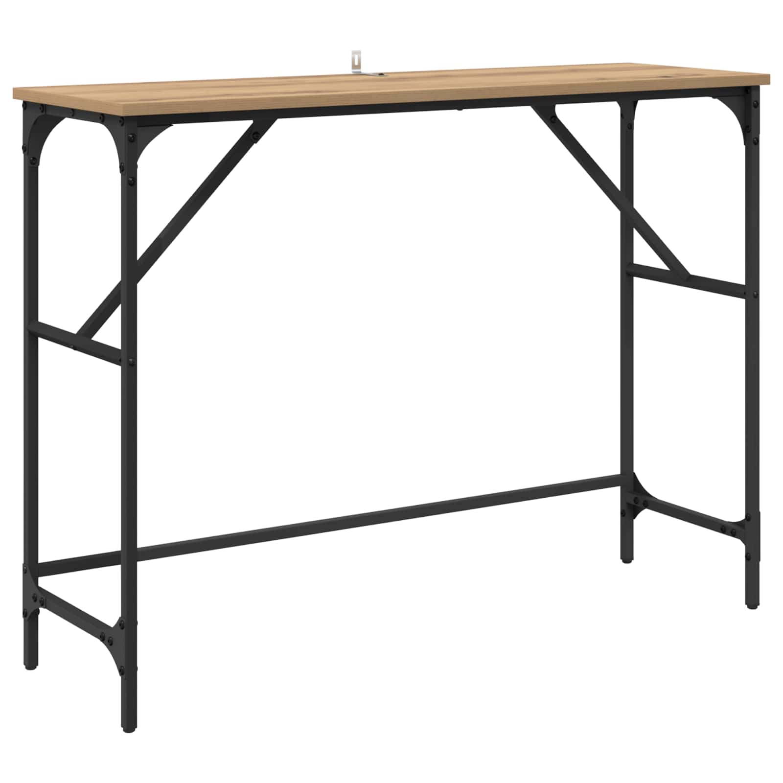 Konzolový Stolek Artisanový Dub 100 X 32 X 75 Cm
