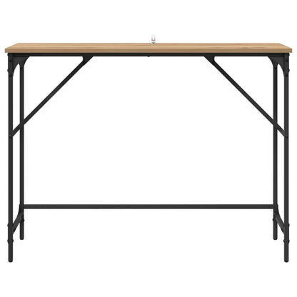 Konzolový Stolek Artisanový Dub 100 X 32 X 75 Cm