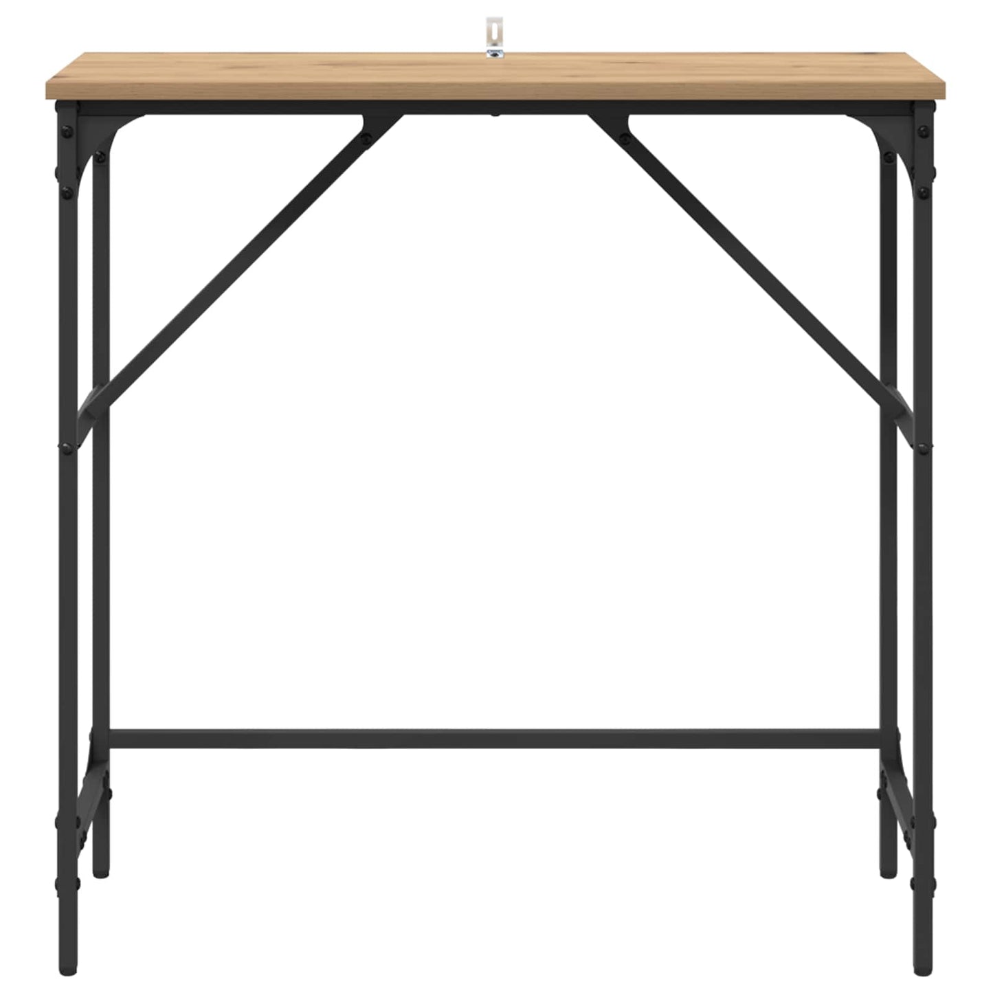 Konzolový Stolek Artisanový Dub 75 X 32 X 75 Cm