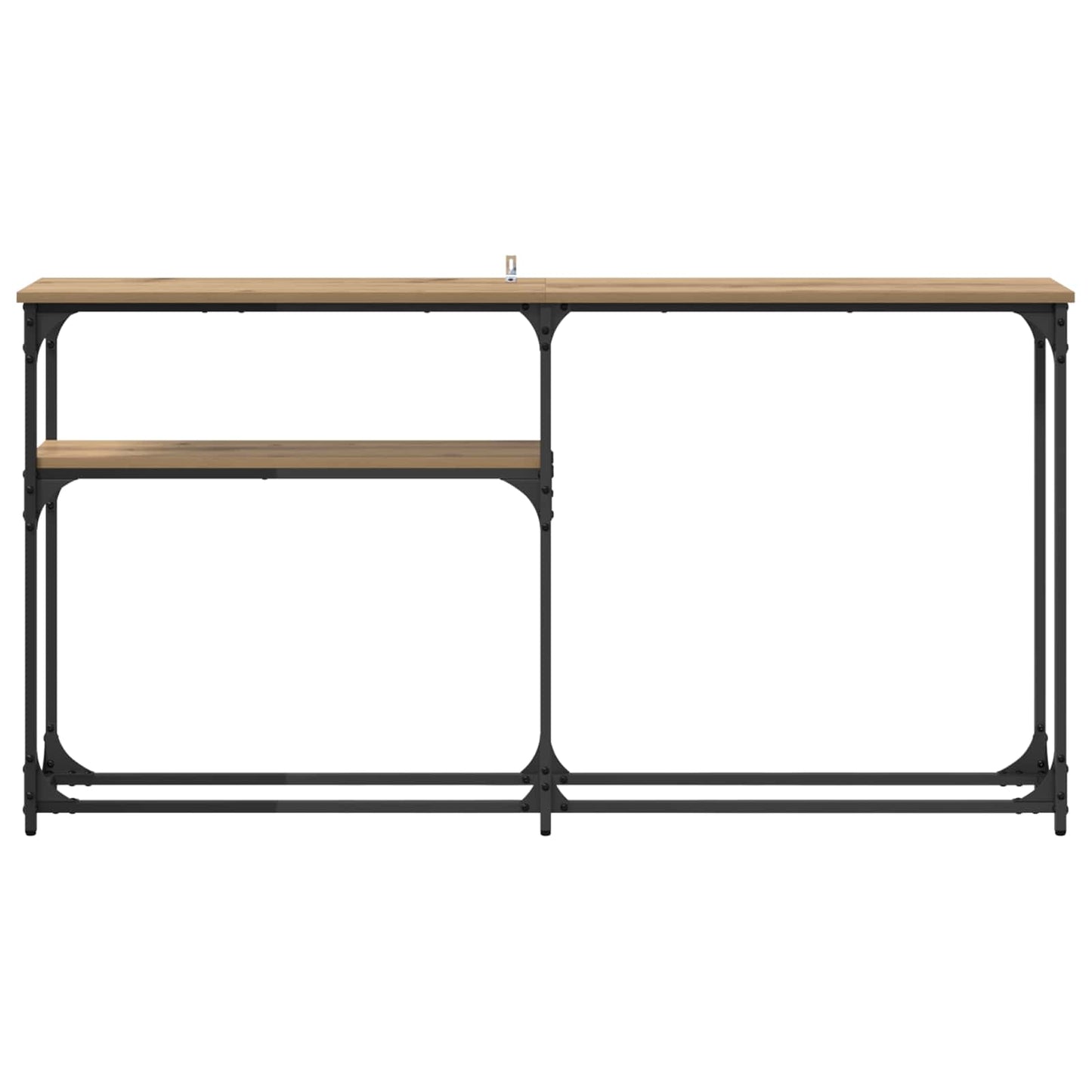 Konsole Artisanový Dub 145 X 22,5 X 75 Cm Kompozitní Dřevo