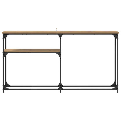 Konsole Artisanový Dub 145 X 22,5 X 75 Cm Kompozitní Dřevo