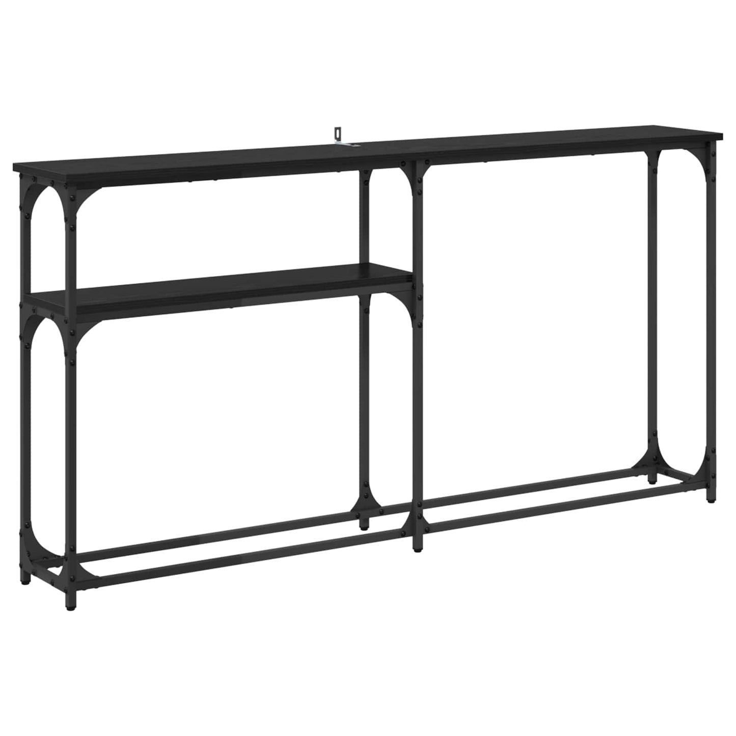Konsole Černý Dub 146 X 22.5 X 75 Cm Kompozitní Dřevo
