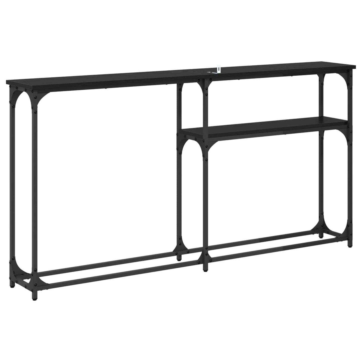 Konsole Černý Dub 146 X 22.5 X 75 Cm Kompozitní Dřevo