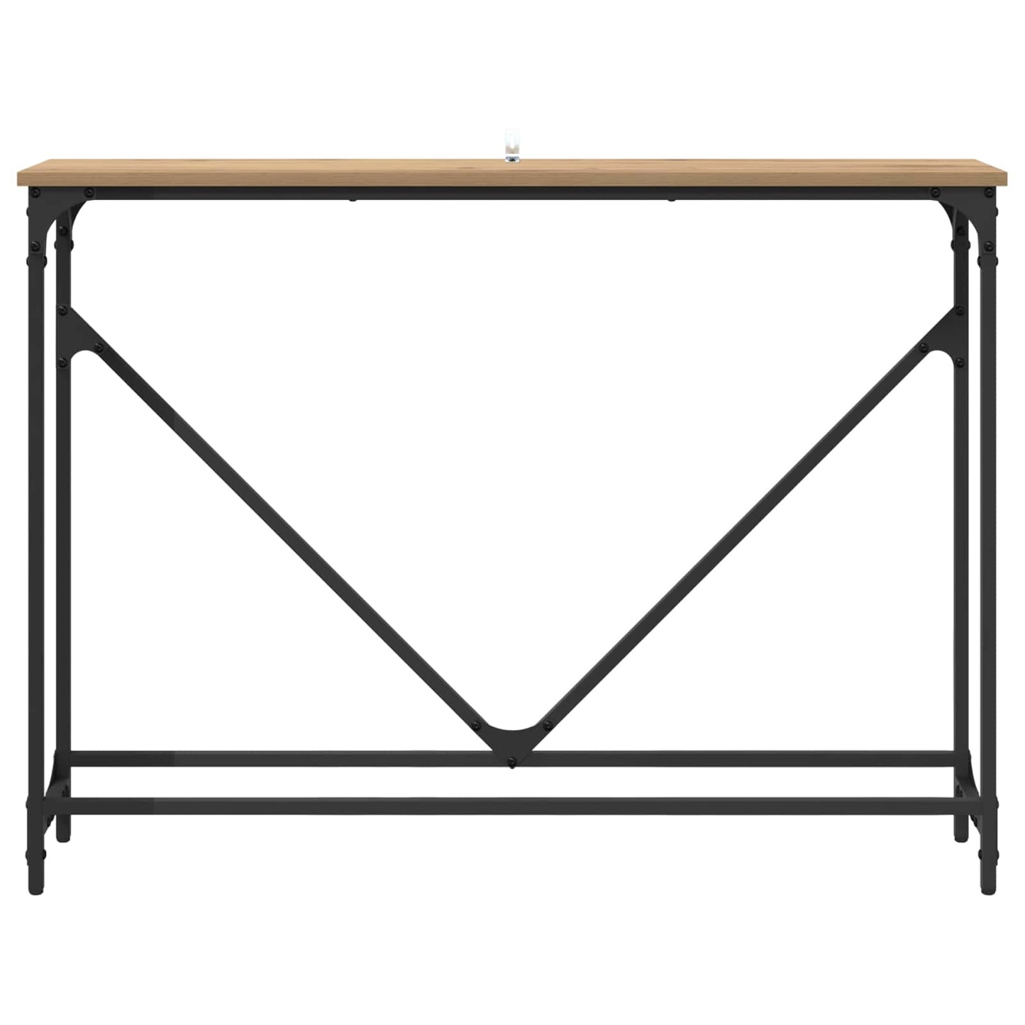 Konzolový Stolek Artisanový Dub 102 X 23 X 75 Cm