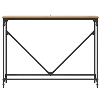 Konzolový Stolek Artisanový Dub 102 X 23 X 75 Cm