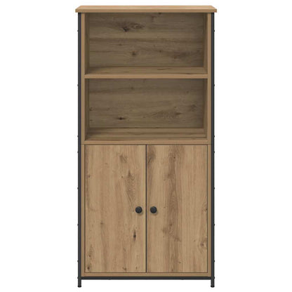 Vysoký Bufet Artisanový Dub 62 X 36 X 121,5 Cm Kompozitní Dřevo