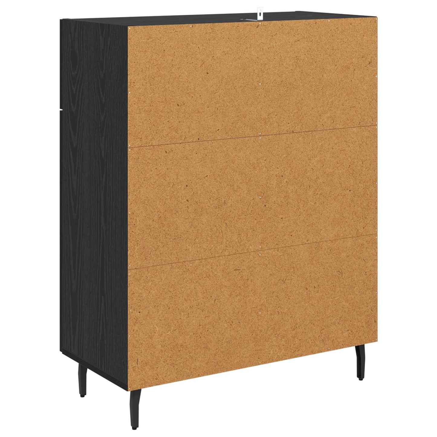 Servírovací Skříň Černý Dub 69,5 X 34 X 90 Cm Kompozitní Dřevo