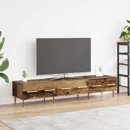 Televizní Skříň 150 X 36 X 30 Cm Staré Dřevo Kompozitní Dřevo