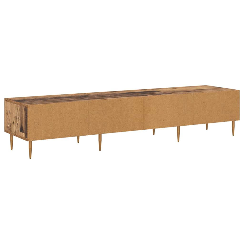 Televizní Skříň 150 X 36 X 30 Cm Staré Dřevo Kompozitní Dřevo